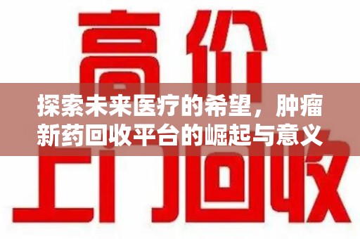 三亚探索未来医疗的希望，肿瘤新药回收平台的崛起与意义